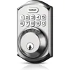 Keyless Entry DoorLock with Keypad -Smart Deadbolt Lock for Front Door with 2 Keys - Auto Lock -Easy Installation - Satin Nickel 1