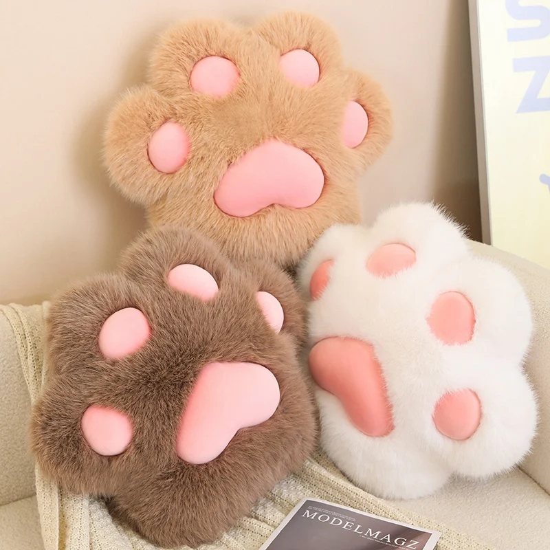 45cm Cat Paw Throw Pillow Soft And Comfortable Home Decoration Sleeping Doll Holiday Gift Send Friends And Family 2