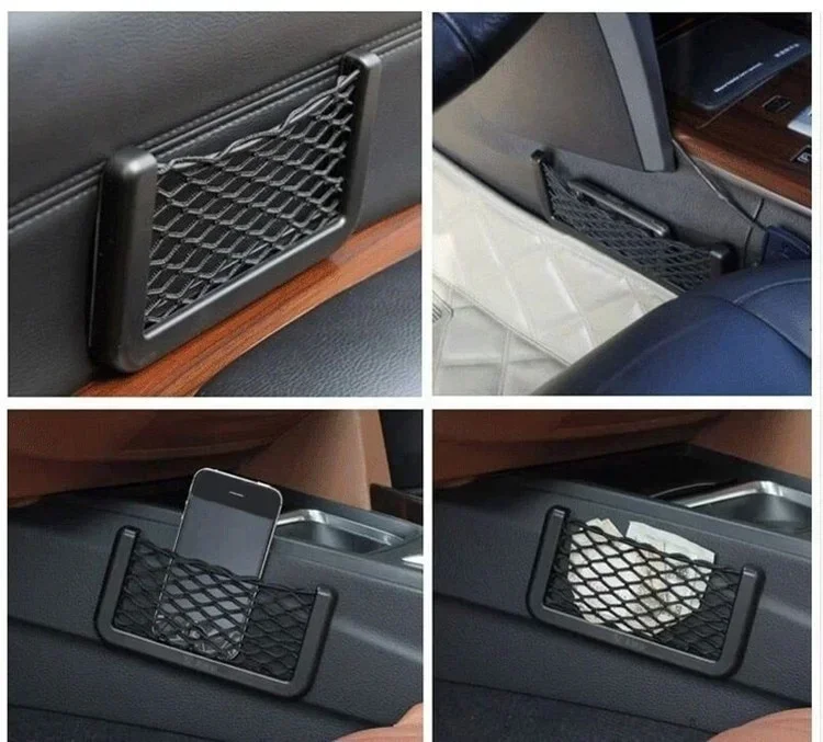 Car Storage Bag Net Pocket 2