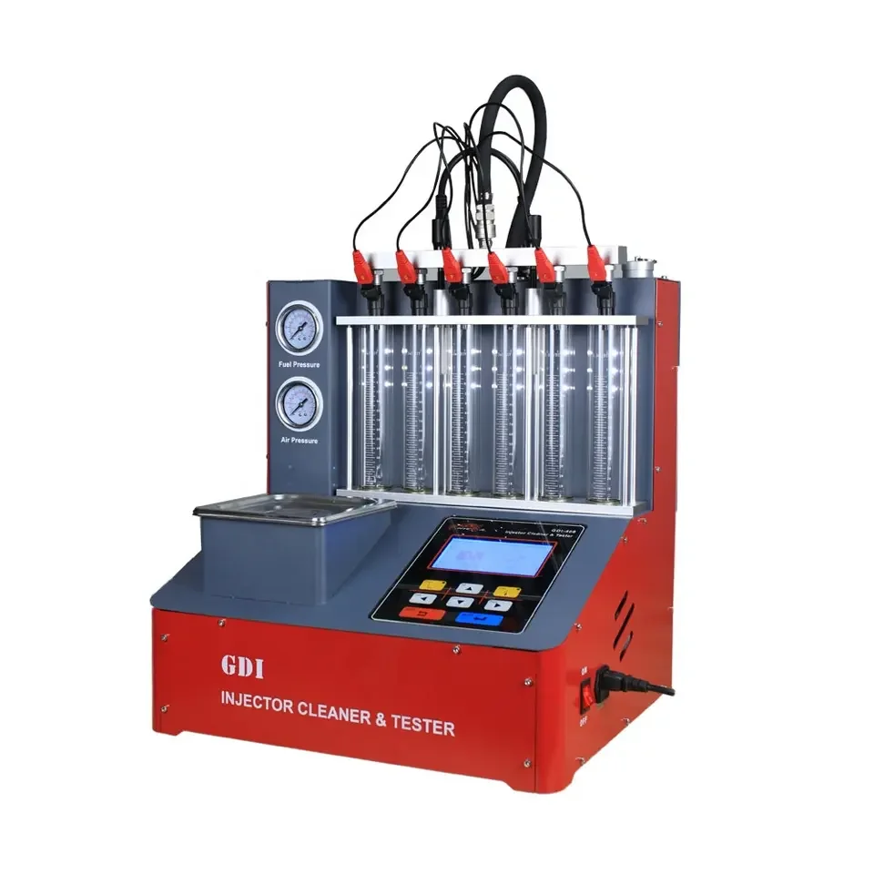 

GDI-408-6C Ultrasonic inyectores 6 cilindro GDI Fuel Injector Cleaner And Tester probador de inyectores gdi diagnostic tools