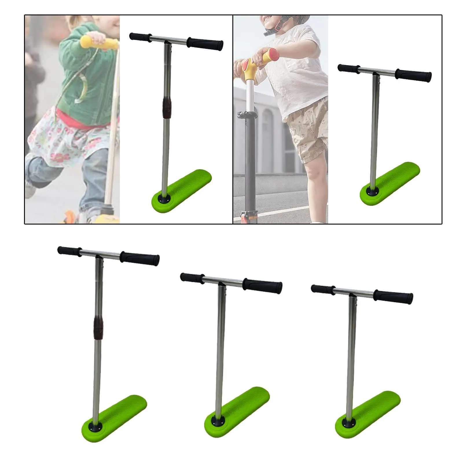 Trampoline Scooter for Kids Practical Children Scooter Beginners Gift Gear Trick Scooter for Game Park Playing Birthday Outdoor