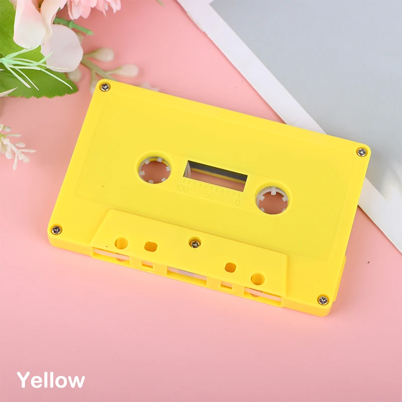 Colorful Blank Audio Cassette Tape Shell - Empty Reel-to-Reel Case