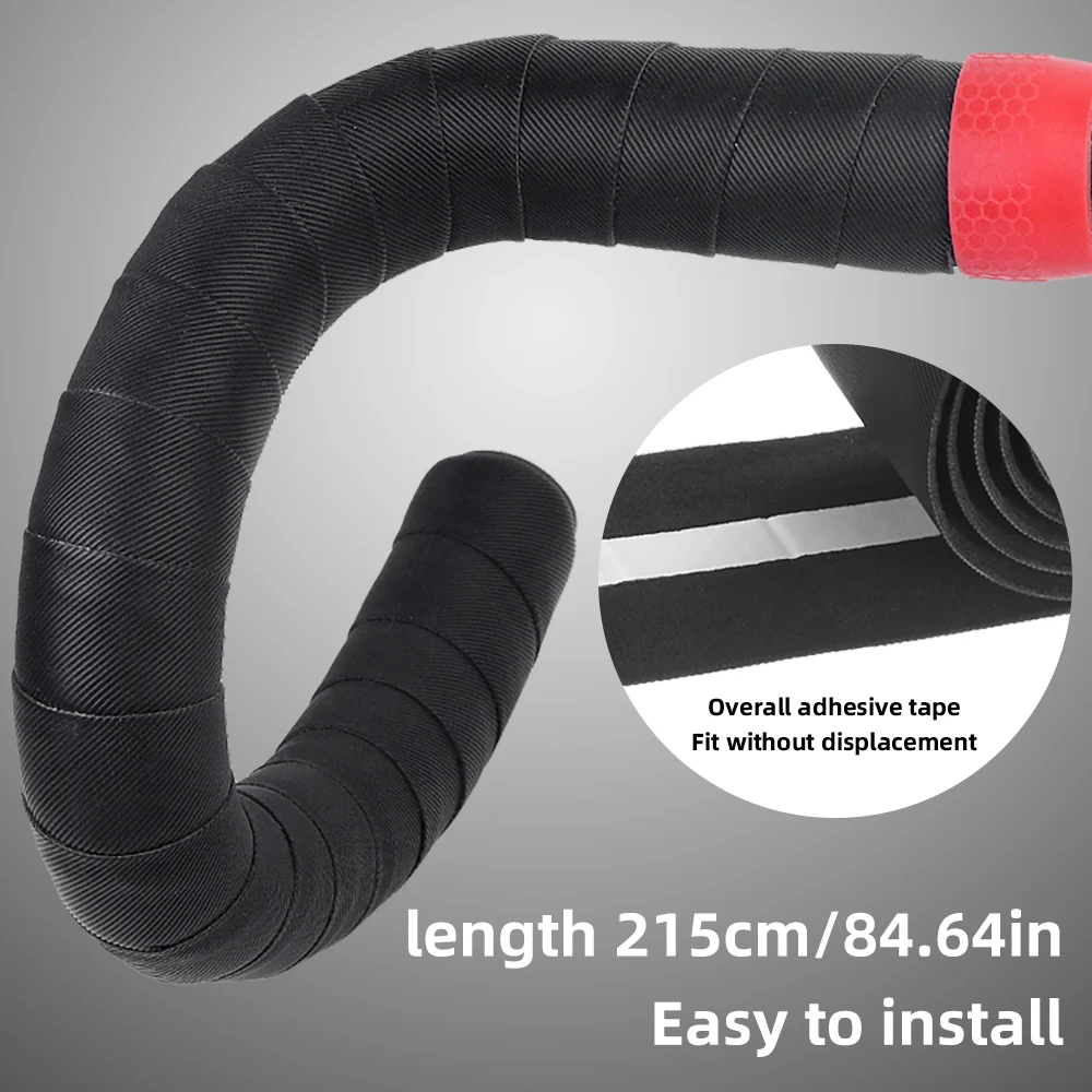 MOTSUV Bicycle Handlebar Tapes Shock-Absorption Comfortable Handles Tape EVA PU Road Bike Drop Bar Handle Belt Wrap Cycling Part