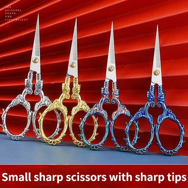 Decorative Scissors Fancy Small Sharp Craft Scissors Embroidery 