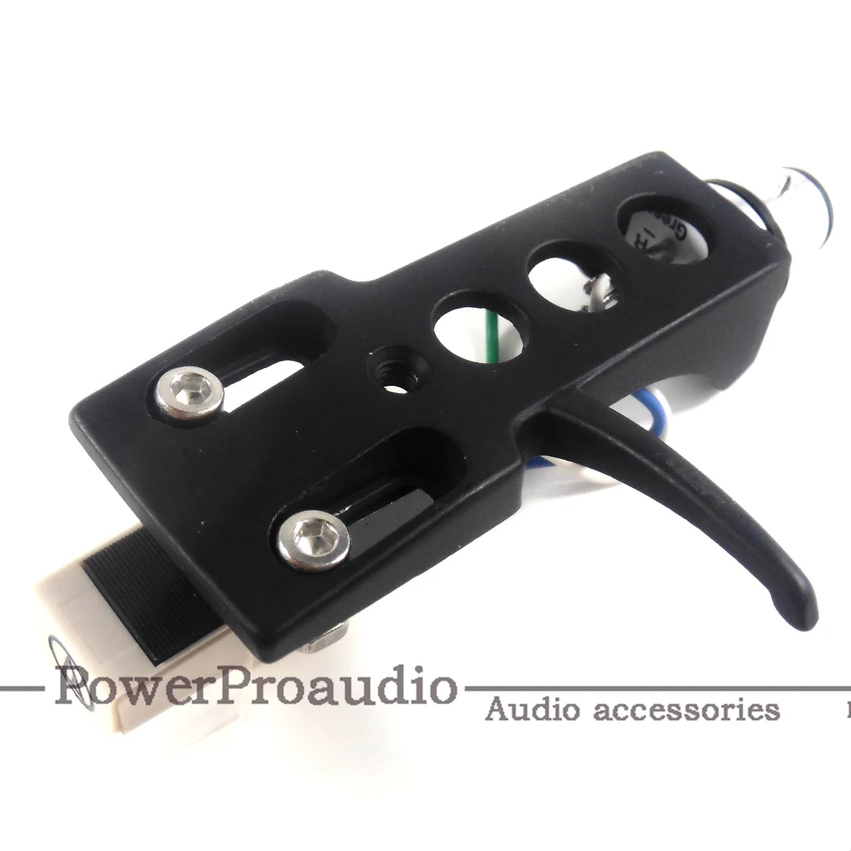 NEW Black Metal Turntable Headshell+AT3600L cartridge+ stylus for TURNTABLE Phonograph