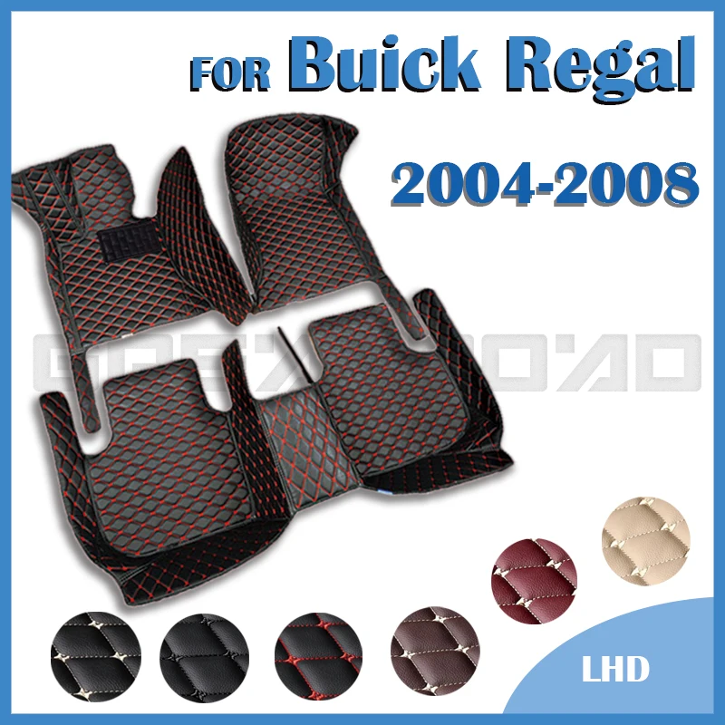 

Автомобильные напольные коврики для Buick Regal 2004 2005 2006 2007 2008, индивидуальные автомобильные накладки на стопы, аксессуары для интерьера