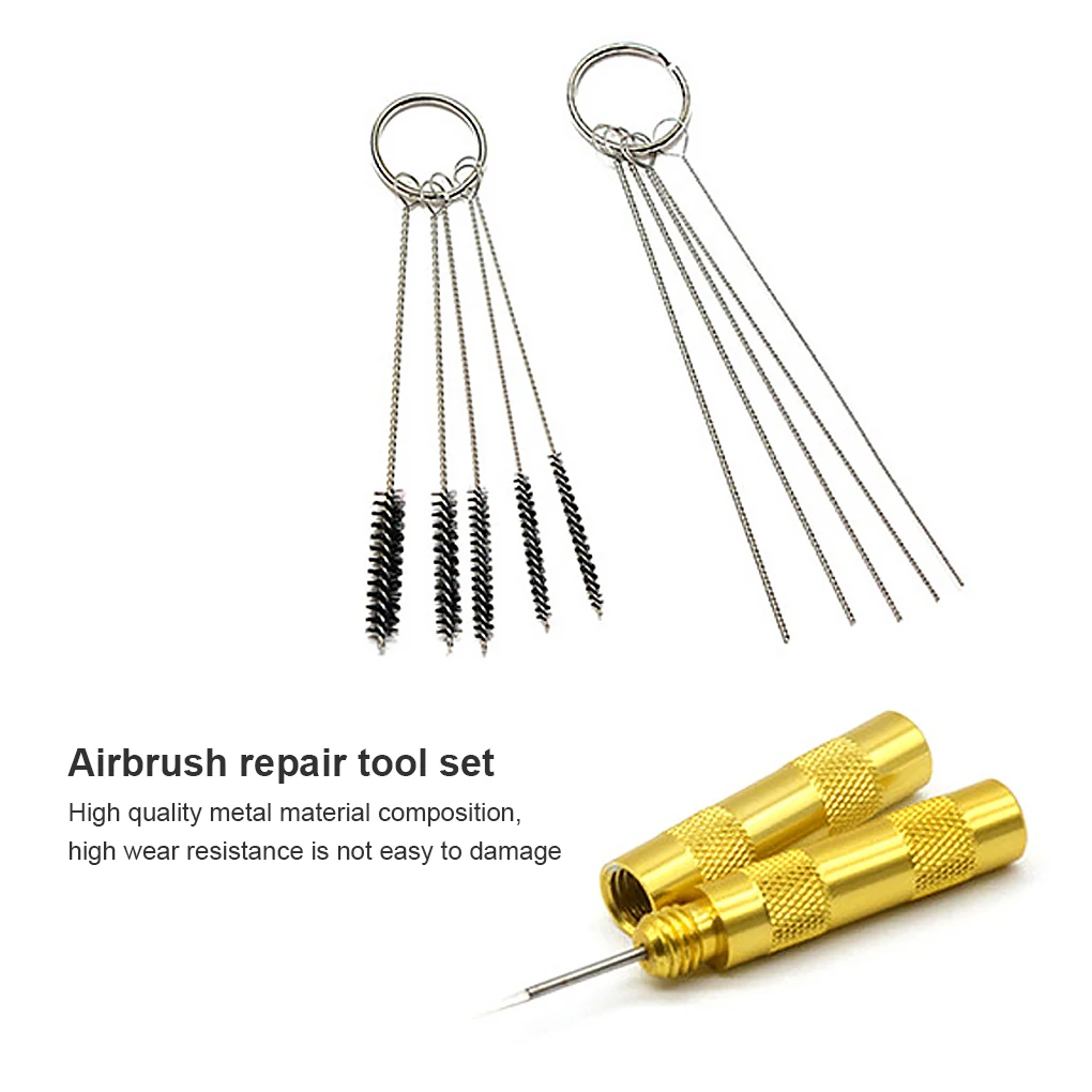 

Airbrush Spray Cleaning Set Needle Airbrushes Brushes Washing Tool