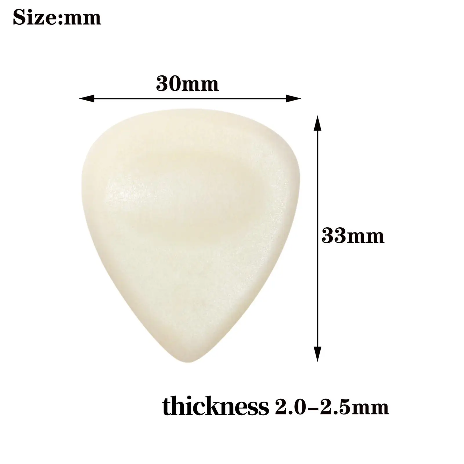 Guitar Picks Guitar Thumb Picks Natural Bone for Acoustic Bass Parts