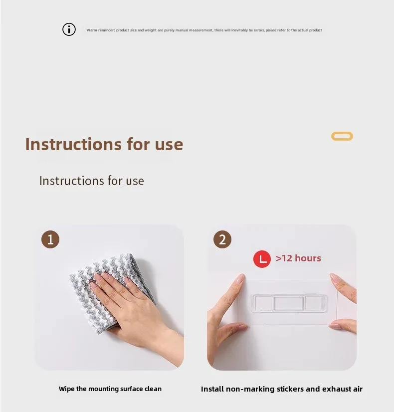 Ecoco Multi-Functional Wall-Mounted Tissue Box With Tissue Inside