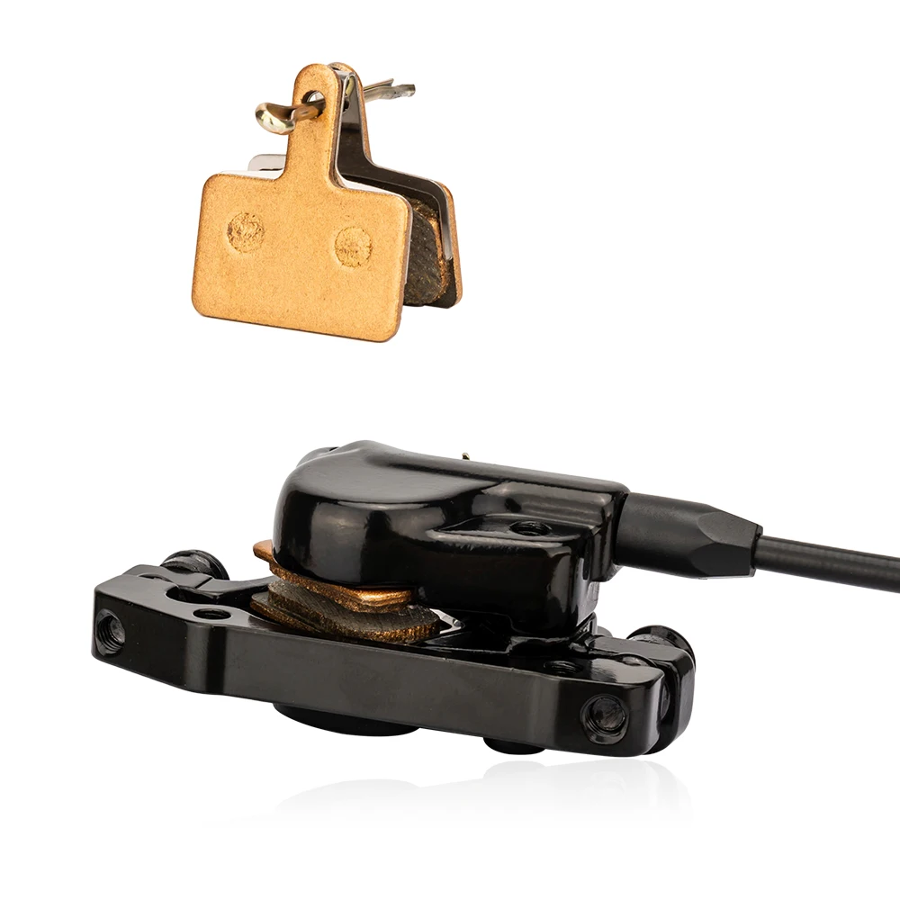 ZTTO MTB 자전거 유압 디스크 브레이크, 금속 산악 자전거 브레이크 패드, 미네랄 오일 압력 로터, 2 피스톤 XC 트레일 캘리퍼스