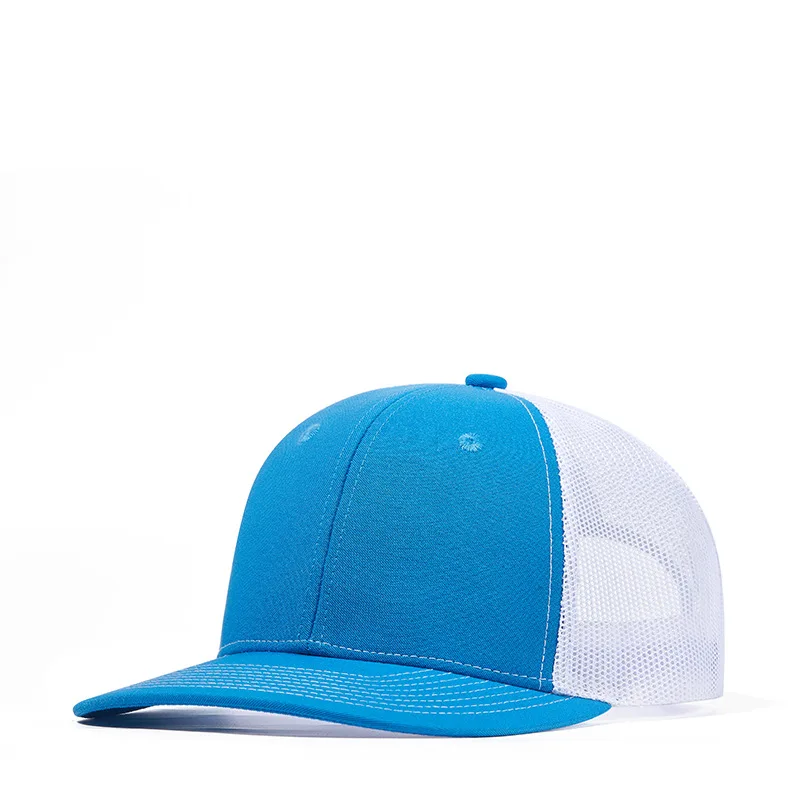 New Top Quality Blank Summer Mesh Snapback Hats For Men Women richardson 112 trucker hats Mens Baseball Caps