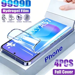 4PCS Ultra - Clear Hydrogel Film Screen Protector - Hydrogel Film