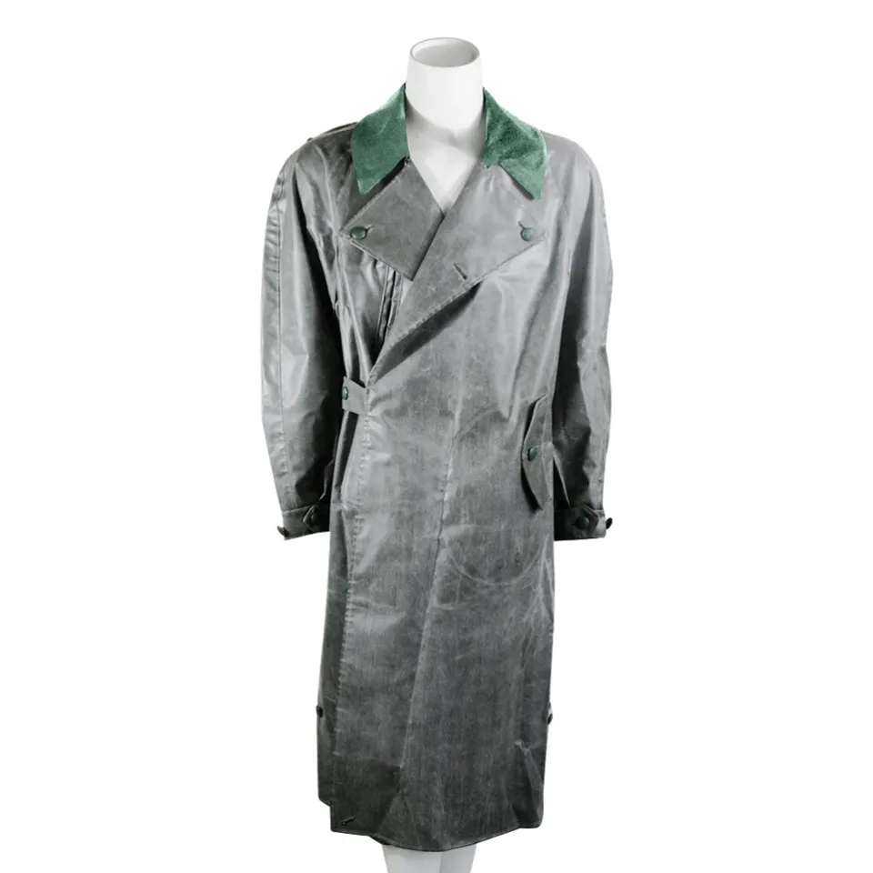 KLEPPER RARE! Vintage German Police Rubber Rain Coat Jacket 52