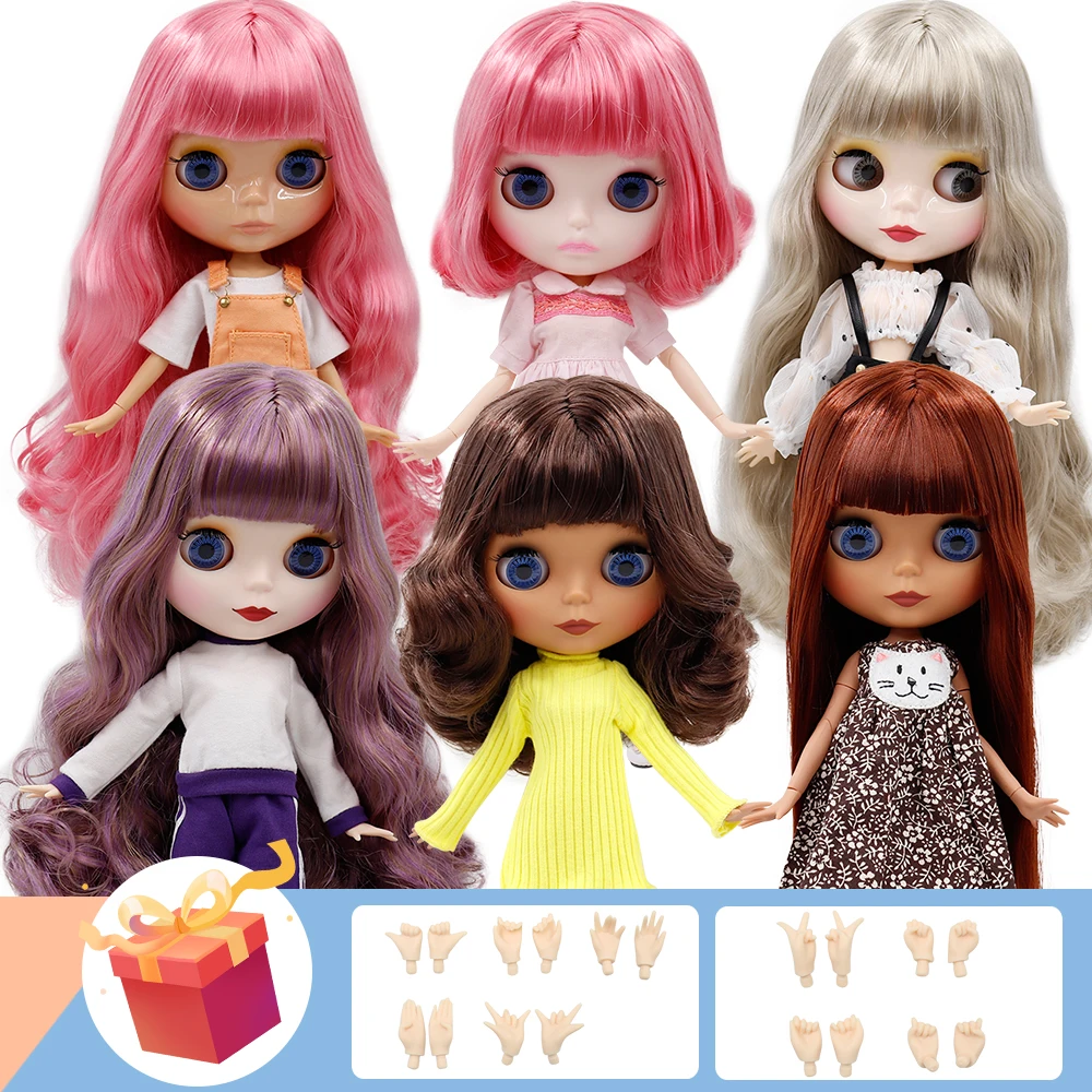 Icy Dbs Blythe Doll 1/6 Joint Body Fashion Doll Girl Gift Offerta Speciale In Vendita Con Set A Mano A & B