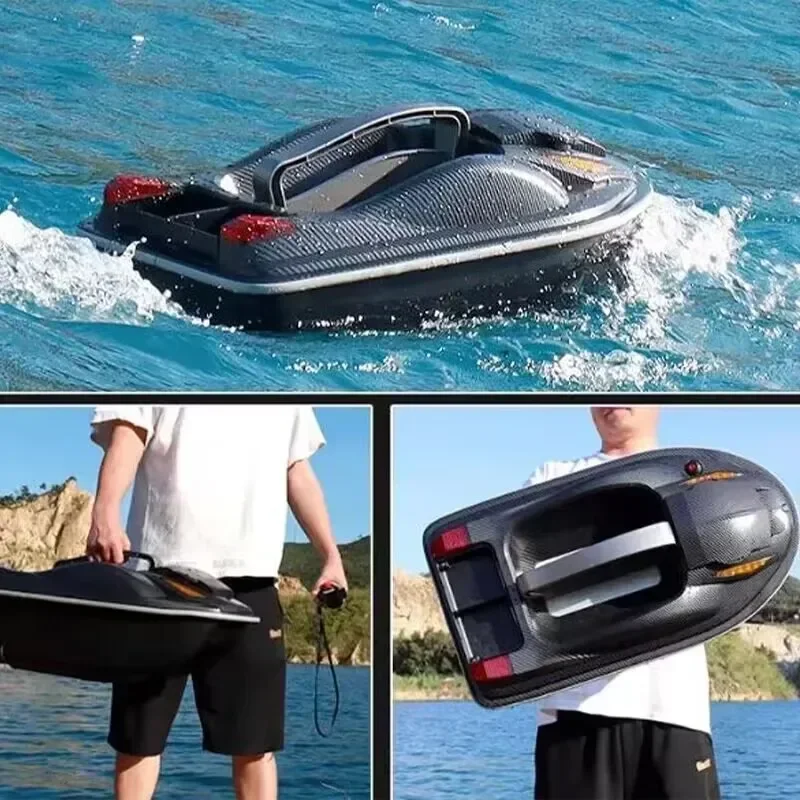 Voice Remote Control Automatic Bait Feeding Rc Fishing Boats Fish Detector 500m 3 Compartments 4kg Intelligent Cruise Control 2
