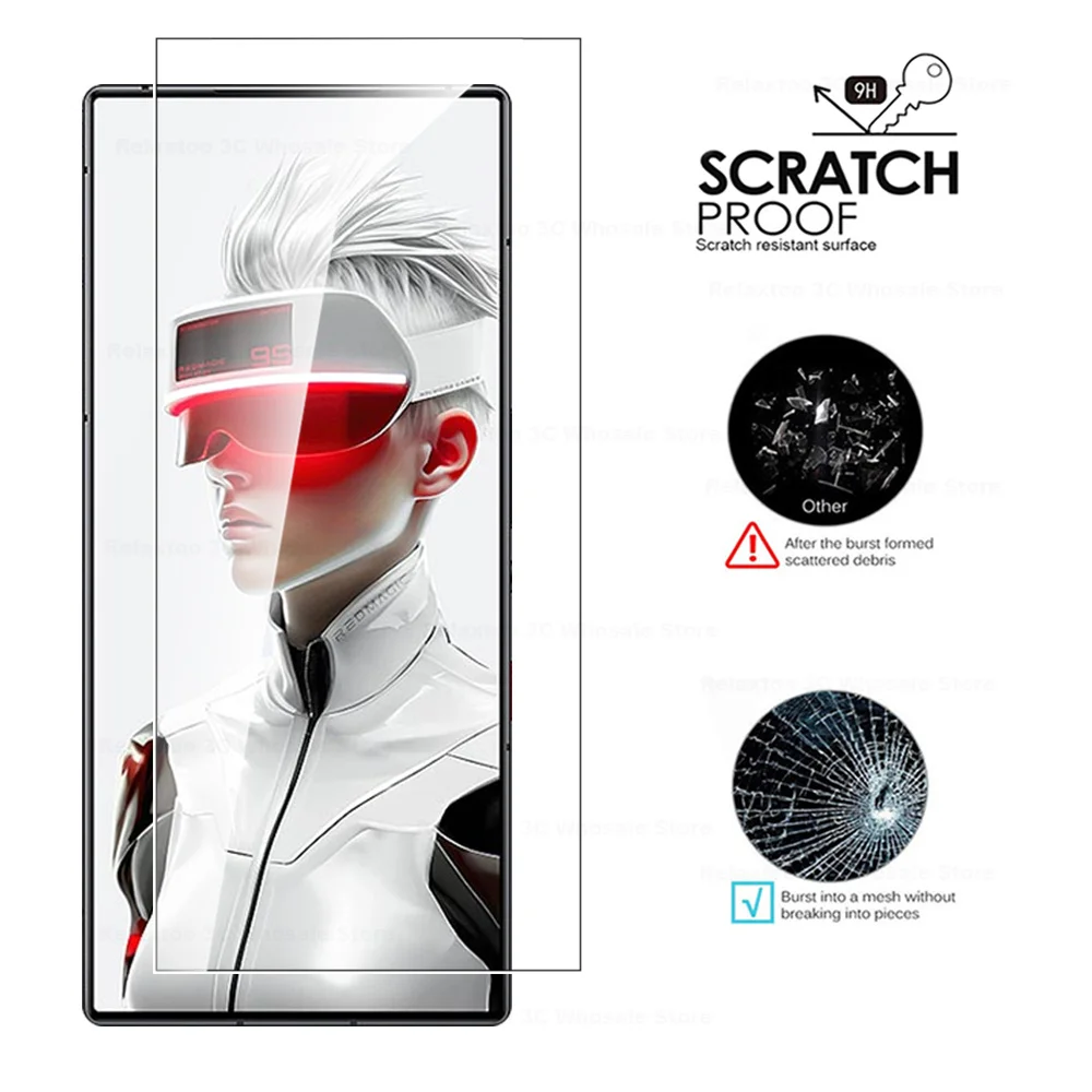 2-Pack Clear Tempered Glass Screen Protector Films