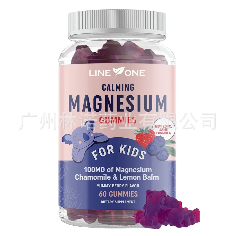 

Детский цитрат магния Gummy,feel Calm, аромат ягод, 60 капсул