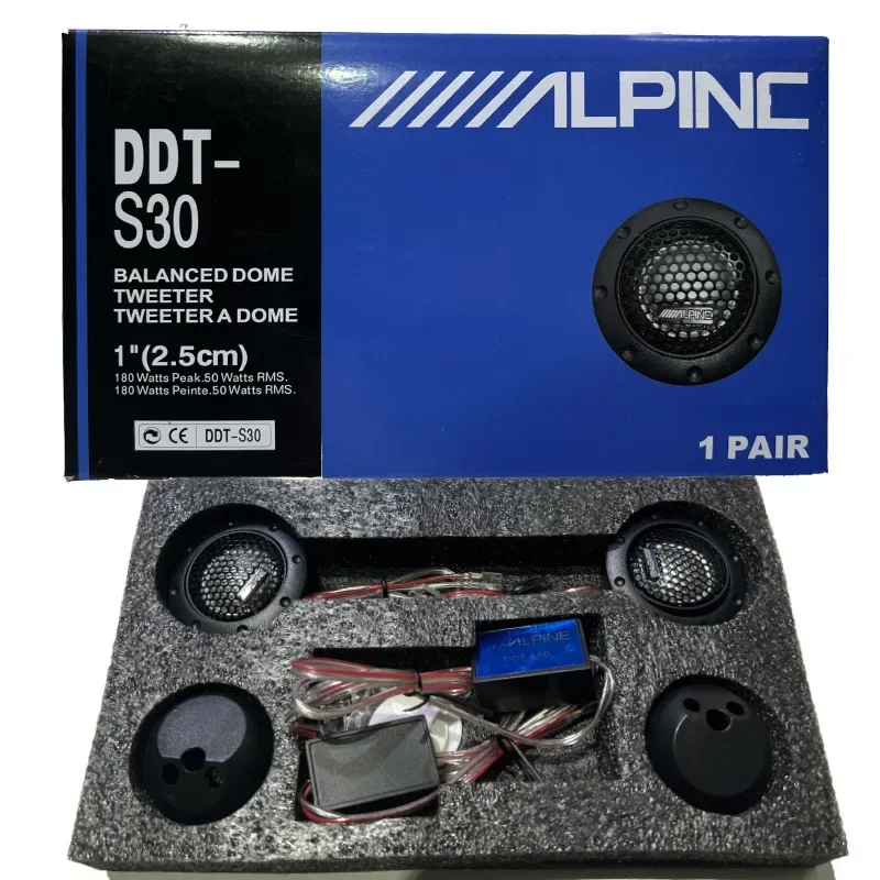 DDT-S30 Car Audio Modified Speaker 1.5 Inch Silk Film Tweeter stereo speaker tweeter audio speakers kit