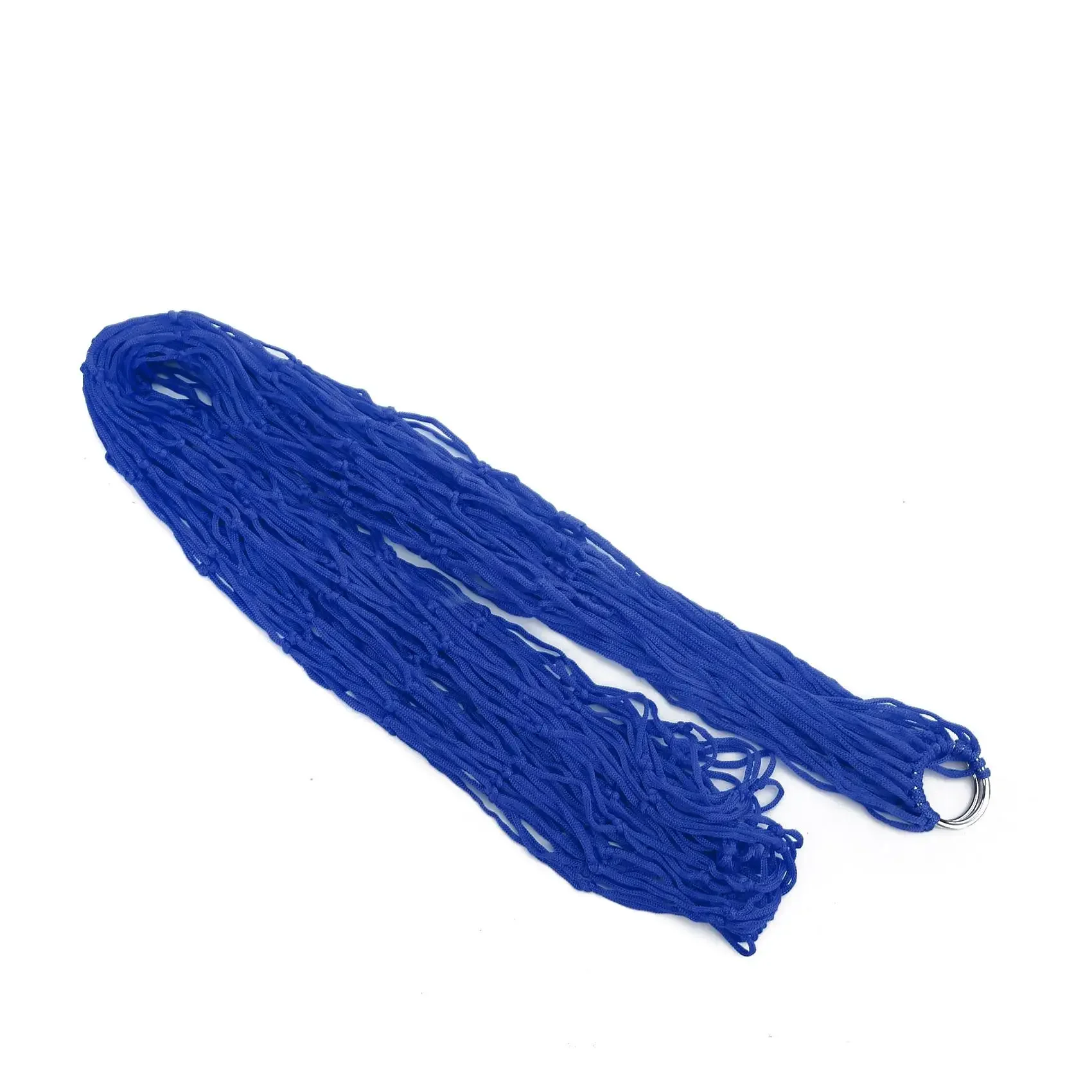 Outdoor Supplies Bold Mesh Hammock Nylon Rope Single Hammock Outdoor Furniture Camping 6