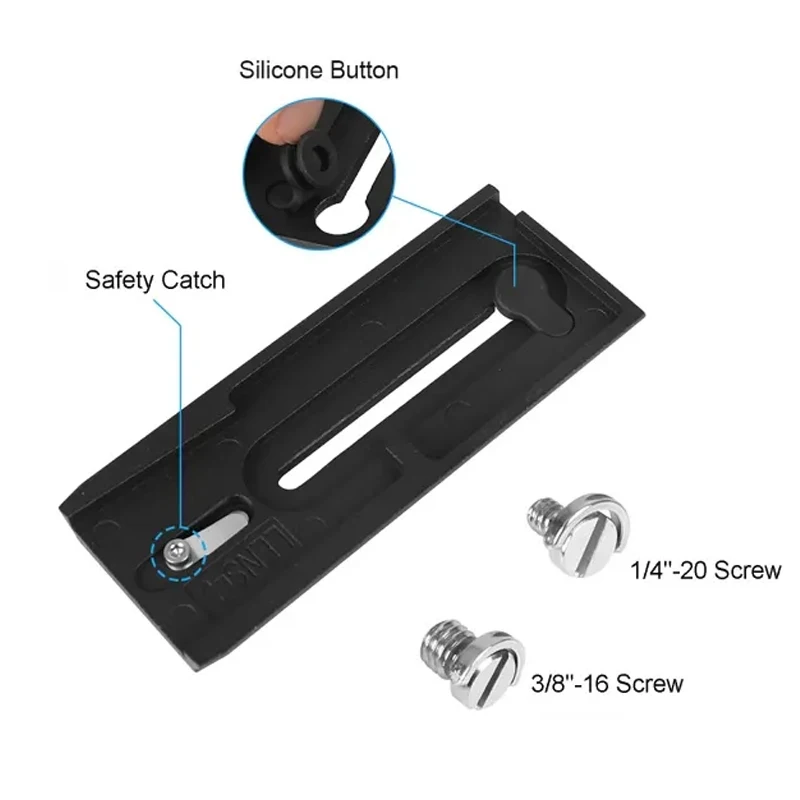 Universal Quick Release Plate 50/90/120mm Extension Platform Baseplate For Manf