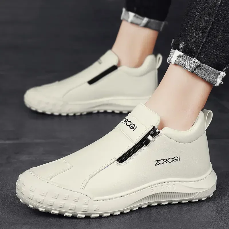 Mens Shoes Leather Loafers For Men