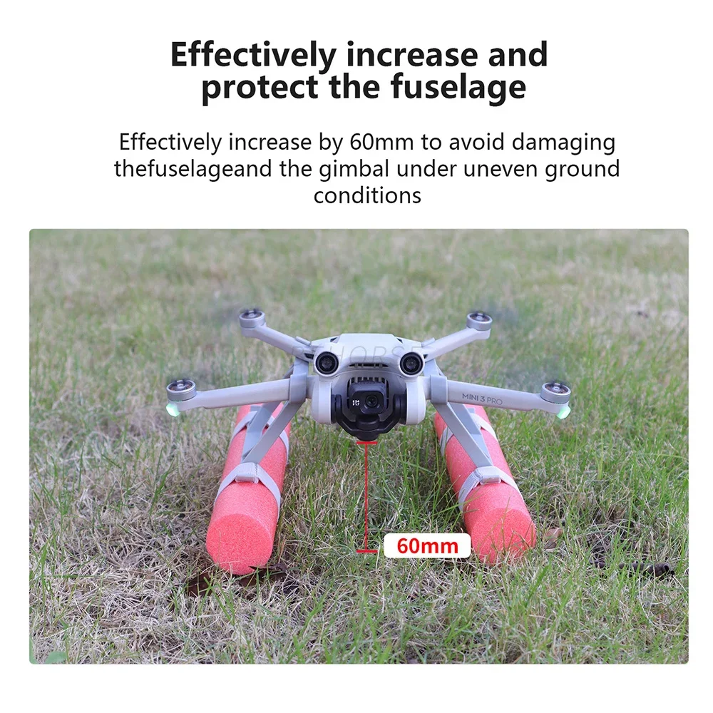 รูปสินค้า ชุดลอยน้ำสำหรับโดรน DJI Mini 3/4 Pro - ลงน้ำได้อย่างปลอดภัย