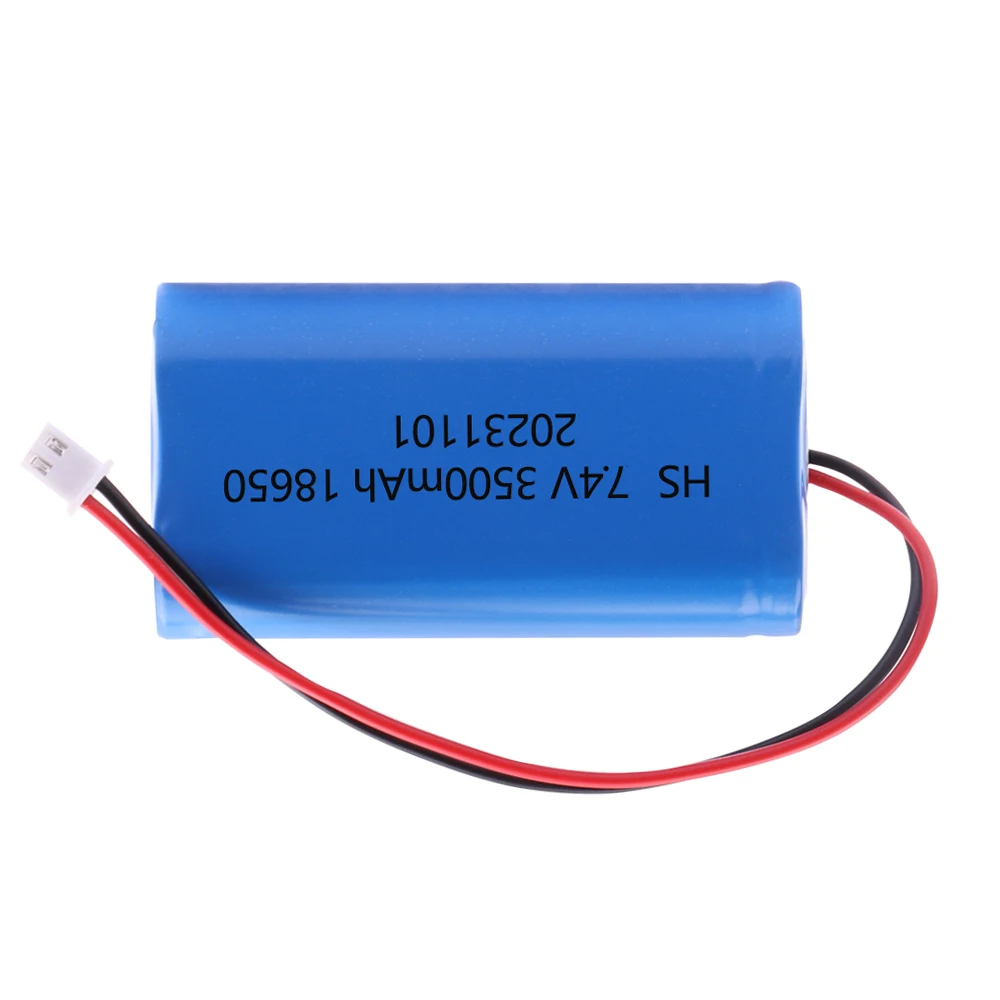 Batteria 7.4V 18650 Batteria 2S Lifepo4 Packs 1500mah 3000mah 3500mah 4000mah Spina batteria ricaricabile - immagine 5