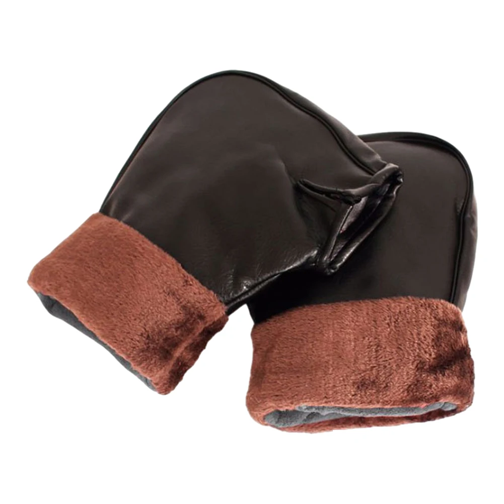 

Stay Warm and Ride in Comfort with Waterproof Motorcycle Gloves Easy to Install ATV Handlebar Mitts Universal Fitment