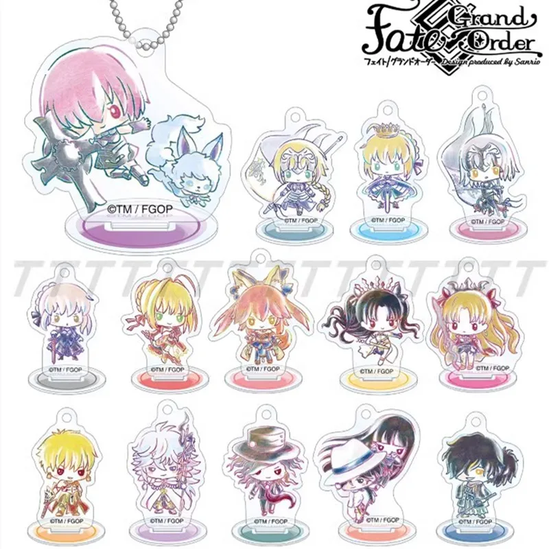 

Game Fate Grand Order Acrylic Stand Doll Anime FGO Sakamoto Ryoma Assassin Mini Figure Model Plate Cosplay Toy for Gift