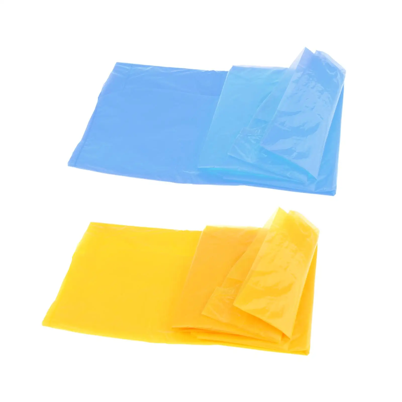 Disposable Rain Poncho Waterproof Raincoat Rain Jacket Rain Cape Emergency Raincoat for Backpacking Outdoor Travel Cycling