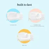 4-in-1 Convertible Crib and Changer Combo in White 5
