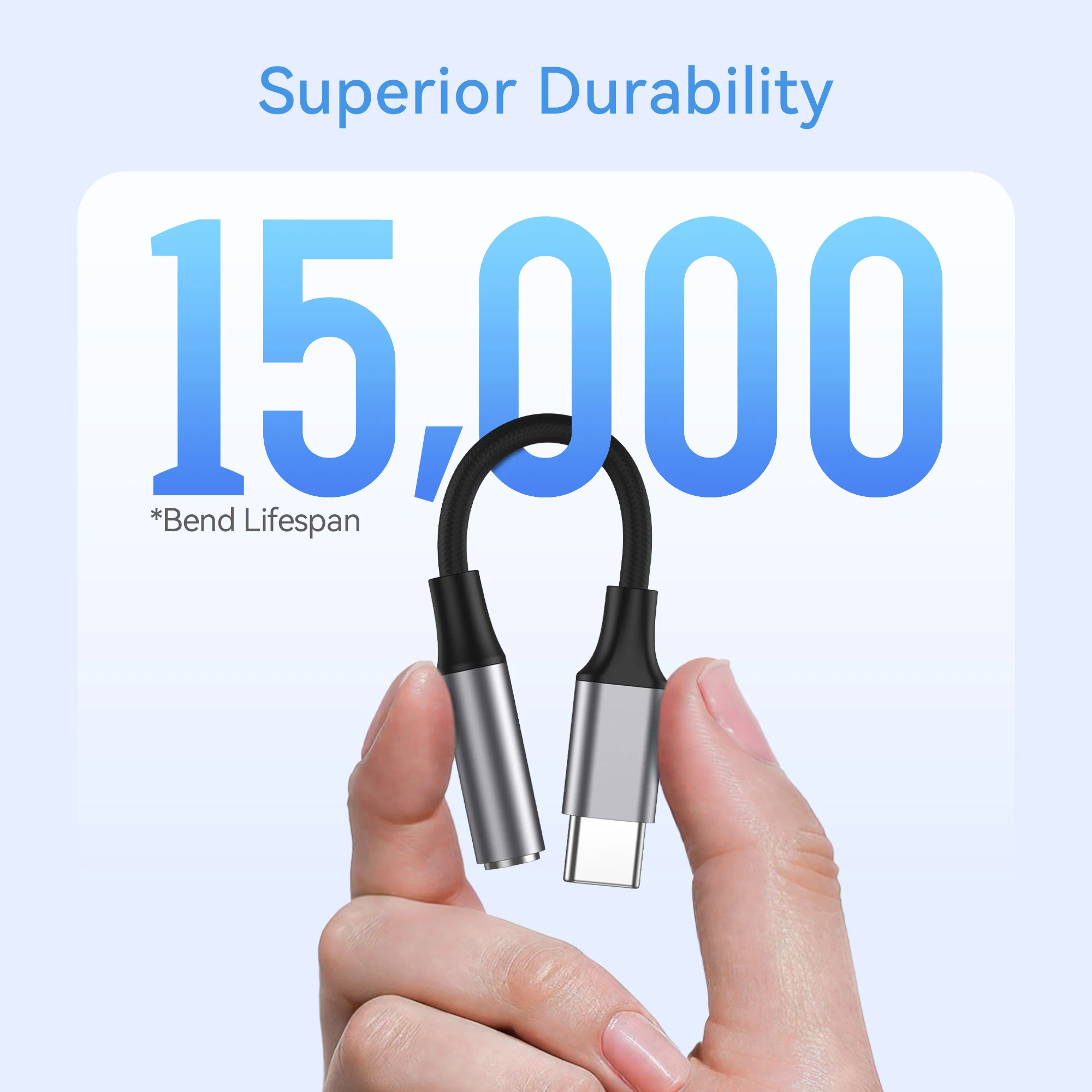 รูปสินค้า อะแดปเตอร์แปลง USB-C เป็น 3.5 มม. สำหรับหูฟัง