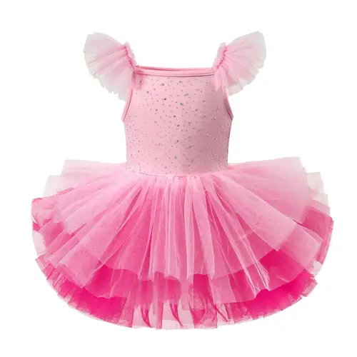 Summer Kids Dress Tutu Ballerine Children Clothing Vestidos Girl Ballet Leotards Dance Gymnastics Thin Ballet Girls Dresses - Image 4