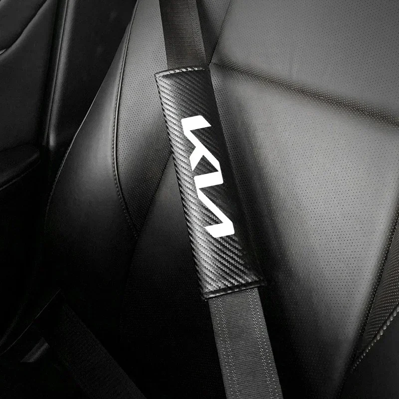 Car Seat Belt Shoulder Protector Cover For KIA GT LINE K2 Sportage Stinger Sorento Ceed Soul Sorento VENGA K3 K4 K5 Accessories - 34 - View #3