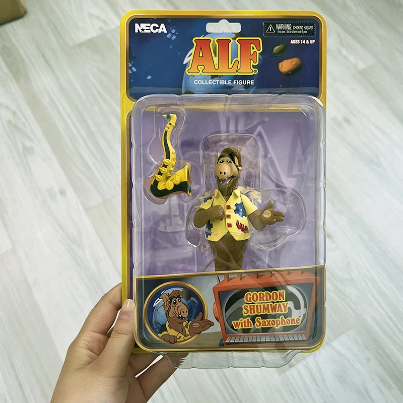 Figurine NECA ALF Ultimate Cosmic Con - Édition Vacances 2023, 15 Cm, Neuve Scellée
