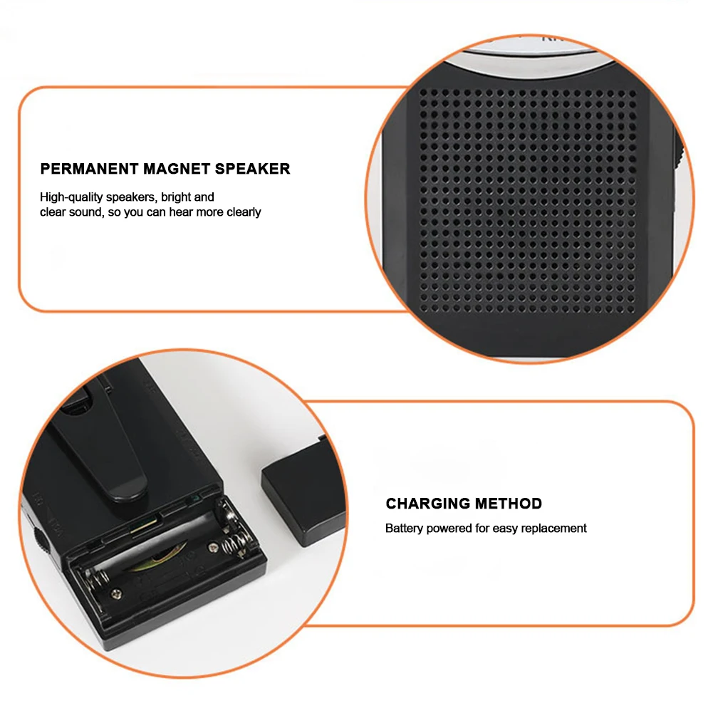 Dual Band AM/FM Pocket Mini Radio Retro World Receiver Portable Battery Radio With Telescopic Antenna For Outdoor Emergency Use