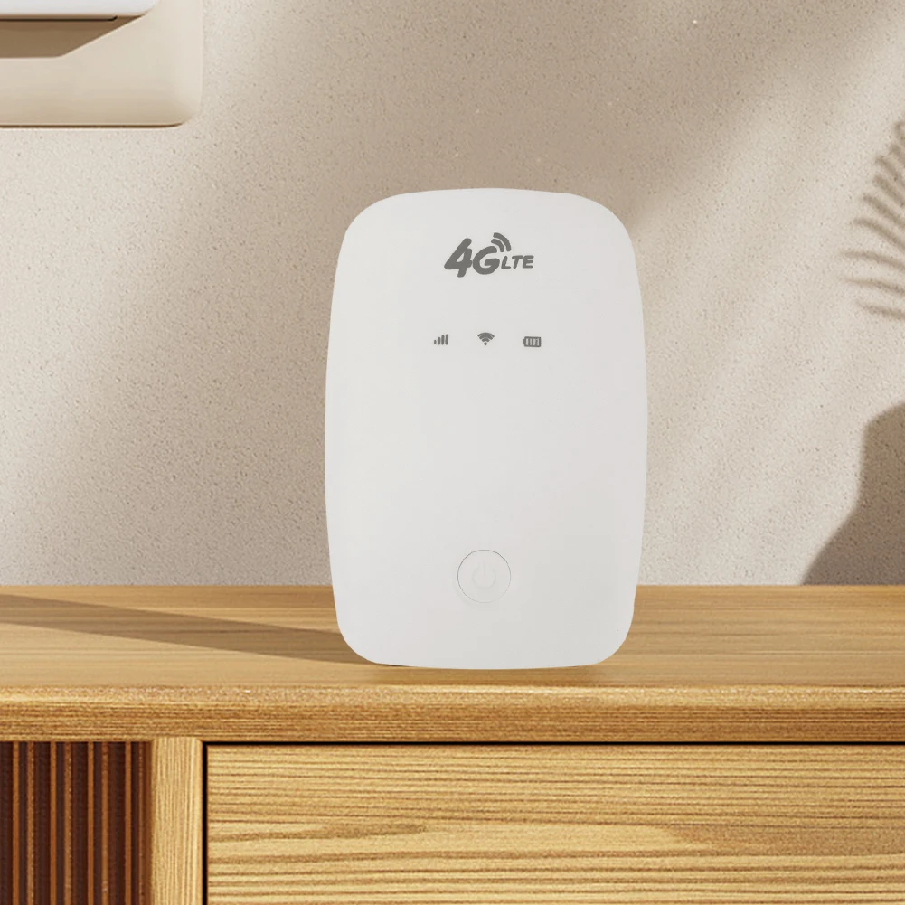 자동차 여행용 SIM 카드 슬롯 모뎀 라우터, 4G LTE 모바일 와이파이 라우터 지지대, 8-10 사용자, 150Mbps 무선 인터넷 라우터