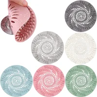 1Pcs Silicone Drain Strainer Household Shower Floor Filter Sink Strainers Hair Catcher For Kitchen Bathroom Accessories 1