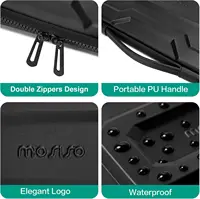 13 14 15 16 pouces coque rigide étui pour ordinateur portable pour MacBook Air Pro Dell étanche EVA mallette de transport pour ordinateur portable porte-documents housse de sac à main 3