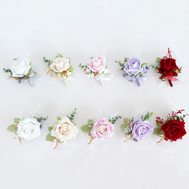 Corsage Wristlet Bride Wristband Flowers For Wedding Soft Wrist Corsage For  Bridal Bridesmaid Portable Hand Flower Decor Party - AliExpress