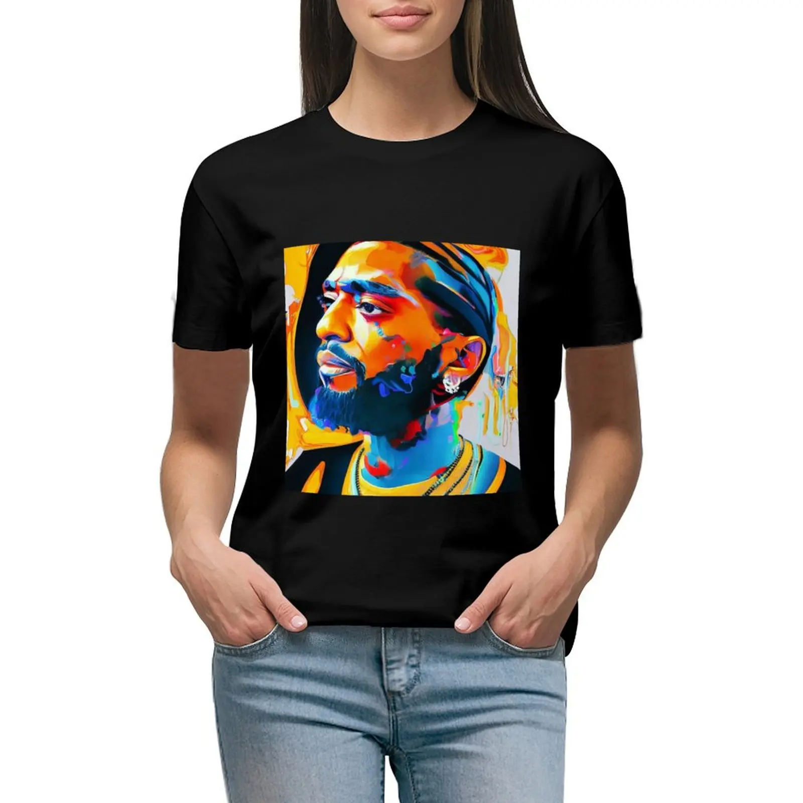 

Nipsey T-shirt Blouse summer tops Women clothes