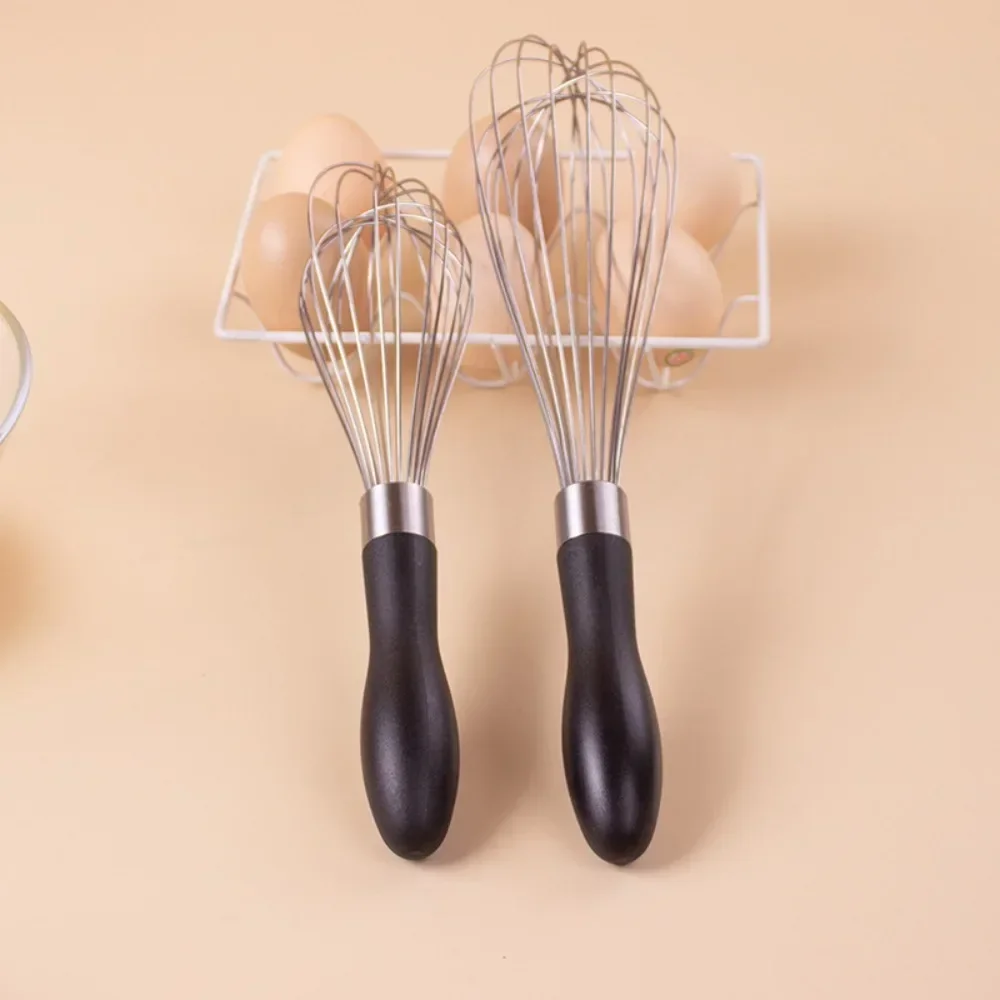 Advanced stainless steel manual egg beater with 10 line mixer for kitchen balloon mixing, baking, and blending -10-12 inches
