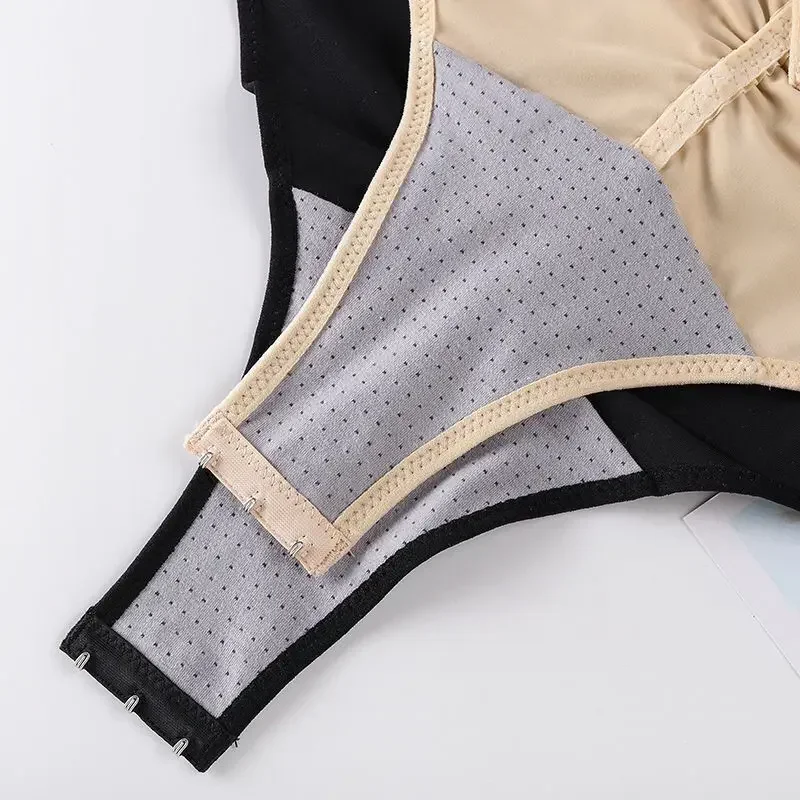 Female Body Slimming Shapewear One-piece with Chest Pad Abdominal Support Waist Shape Slim S Type New Tight Underwear Plus Size
