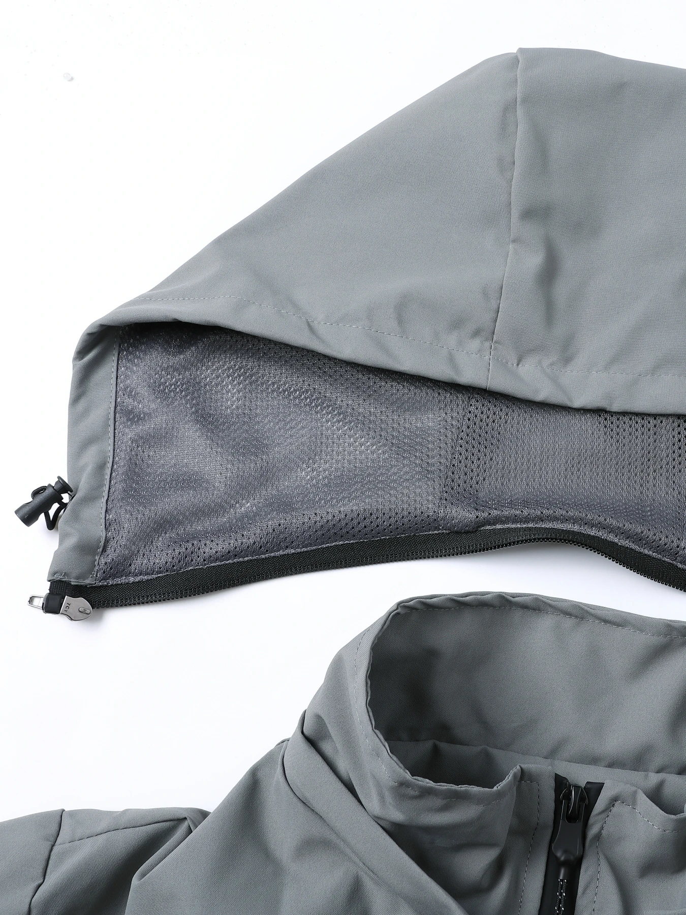 Autumn Waterproof Jacket Men's Casual All-match Solid Color Detachable Hooded Coat Outdoor Sports Fishing Windbreaker New