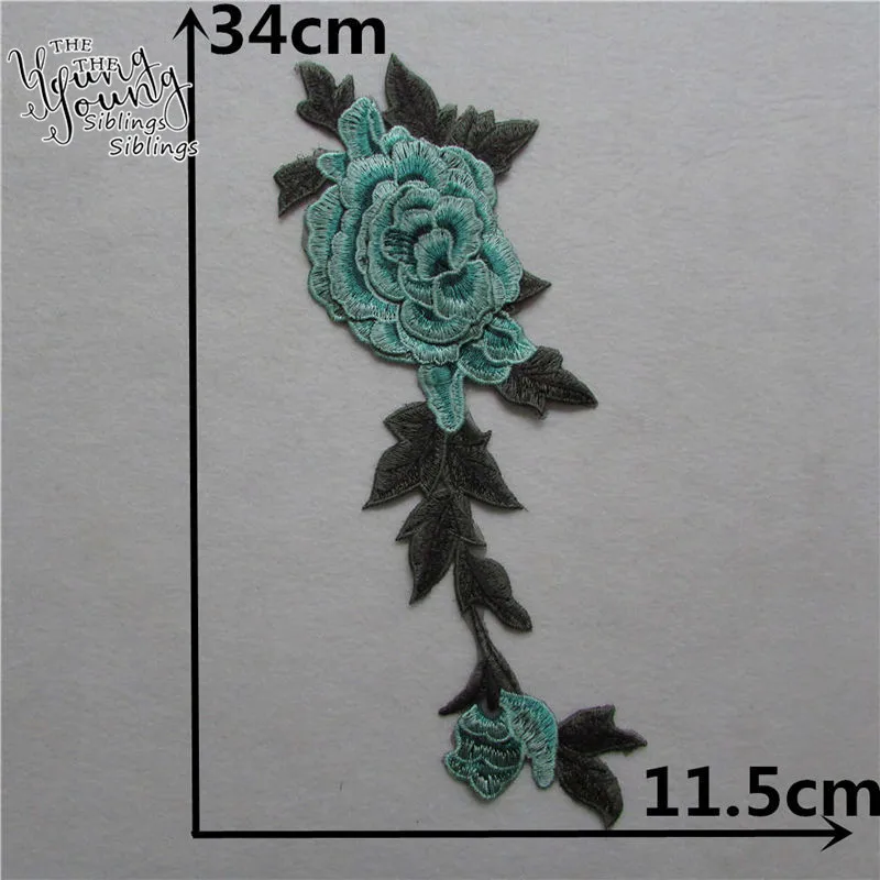 Flower Embroidery Applique lace Neckline DIY Lace Collar Clothing Decoration Sewing Supplies Craft Accessories