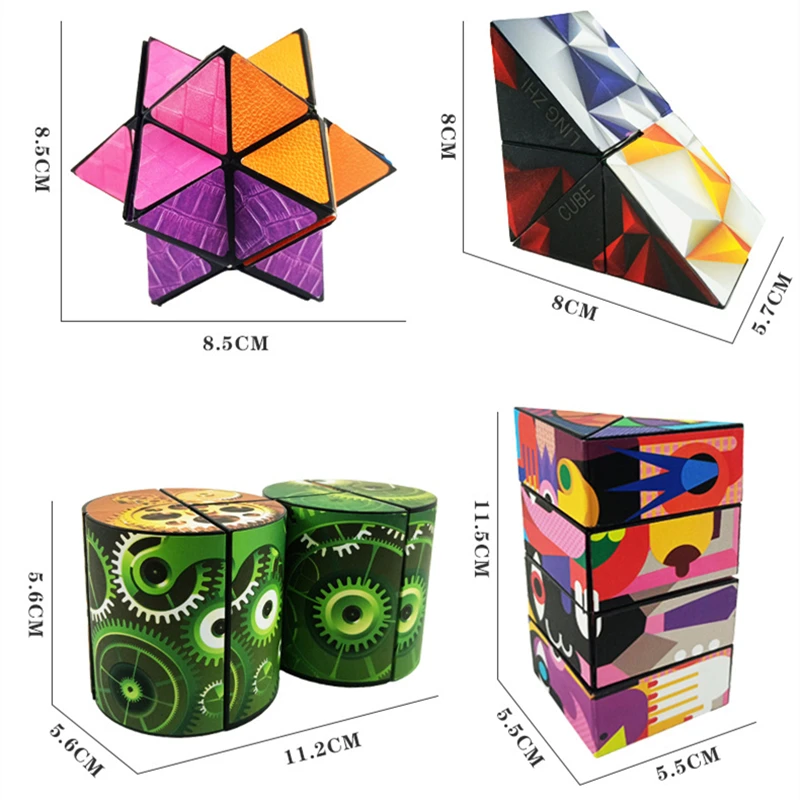 QiYi-Cubo Mágico Sem Adesivo, Brinquedos Educativos Profissionais, Jogo de  Lógica, Fácil Aprendizagem, XMD Puzzle, 2X2X3, 223 - AliExpress