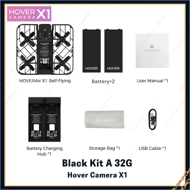 Hover Camera X1 Revolutionary Flying Camera 125g Ultra-Light Foldable  Portable Unlock Advanced Shots Dronie View Mini Drone - AliExpress