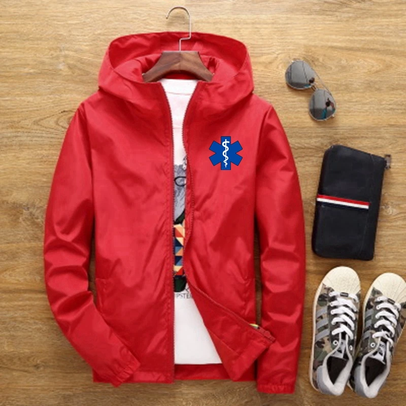 2024 Latest Emergency Medical Technician EMT EMS Nursing Nurse New Fashion Printed Coat Autumn jacket Men/Women