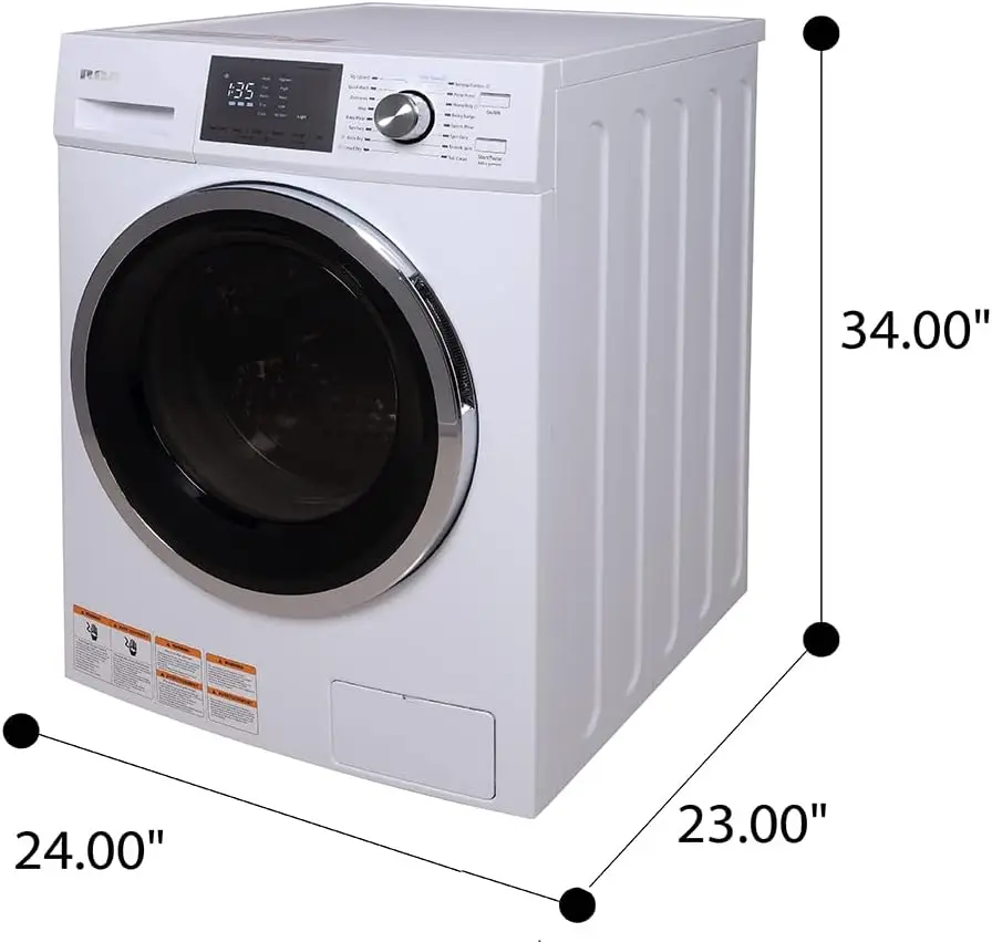 270 Washer and Dryer Combo 2.7 cu ft - White 4