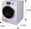 270 Washer and Dryer Combo 2.7 cu ft - White 4